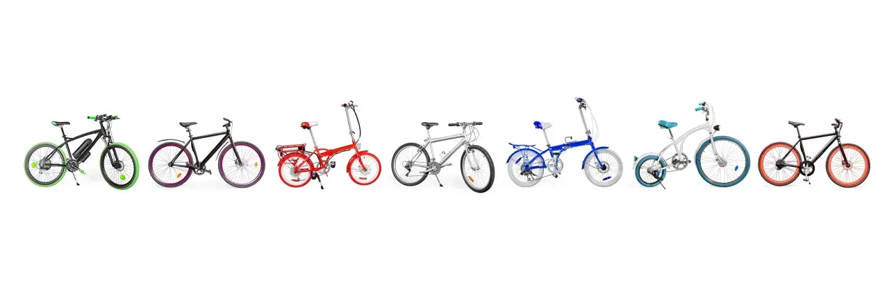 Vielfalt an Fahrrädern: E-Bike, Faltrad, Mountainbike, Citybike und mehr – welche Fahrradtypen gibt es?