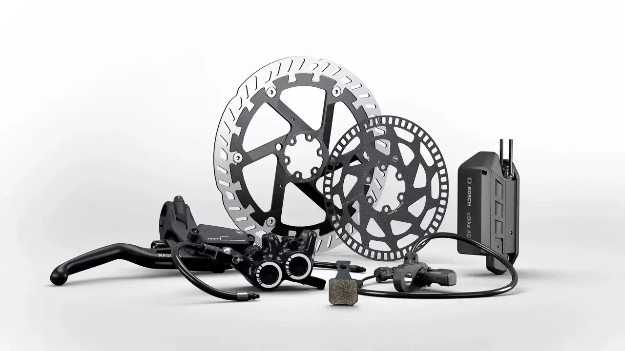 Magura Bremsenteile und Bosch eBike Akku. Hochwertige Komponenten für sicheres Fahren.