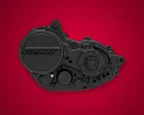 Schwarzes Gehäuse des Giant SyncDrive Pro 2 Motors mit dem Giant-Logo.