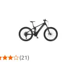 Schwarzes Fischer Montis 6.0i E-Bike, bereit für den Fully Test. Mit 3,8 Sternen bewertet.