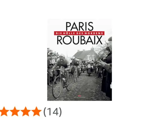 Radfahrer kämpfen sich durch Kopfsteinpflaster, die Hölle des Nordens: Paris-Roubaix.